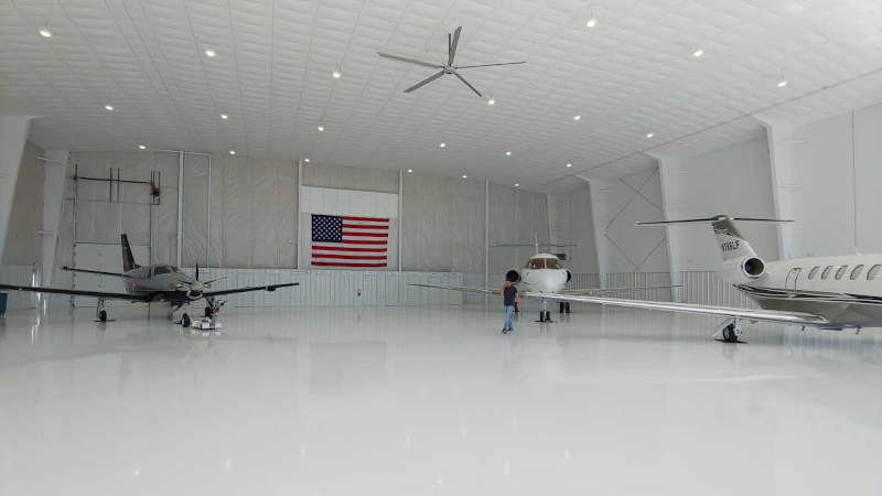 Aviation 2 Shelton Hangar interior 800